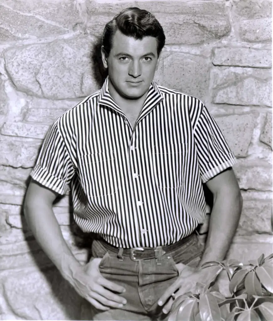 Rock Hudson - Striped Shirt, Western Belt.jpg