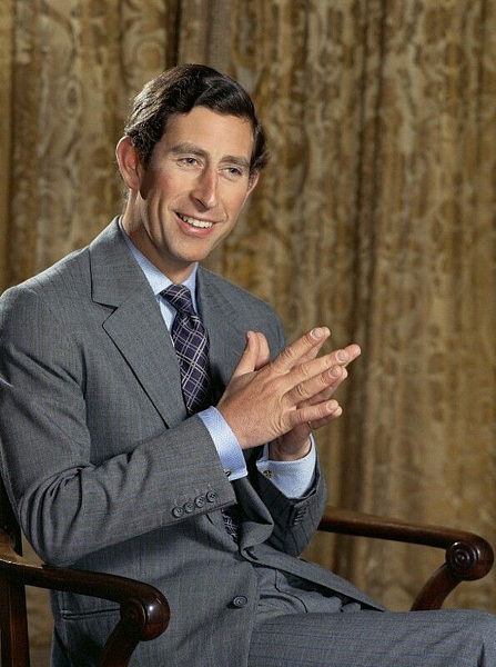 Принц Уэльский Чарльз в молодости