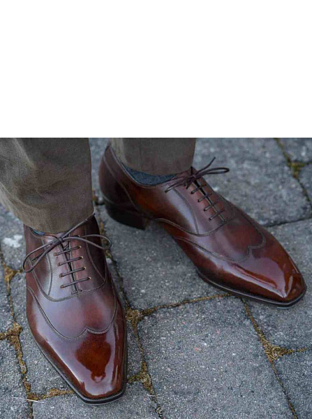 Туфли на этой фотографии отлично подходят своему владельцу по колодке