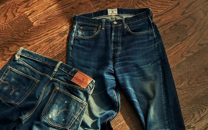 Старые японские джинсы