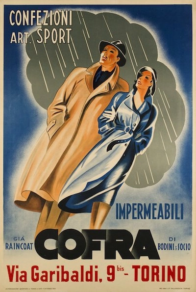 итальянский постер 1940-х годов