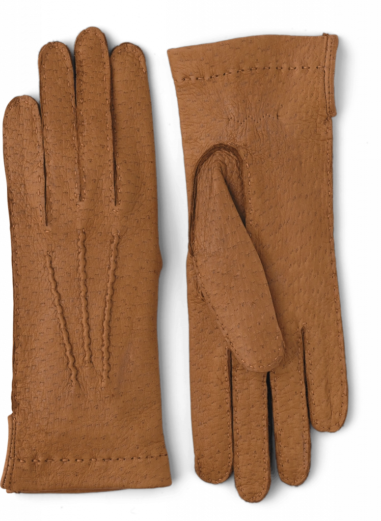 Перчатки Hestra из кожи пекари без подкладки.png