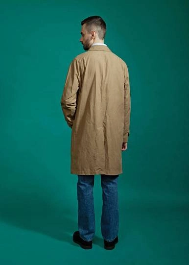 Плащ L'IMPERMEABILE DEAN NEW WAX бежевый за 56 500 руб. – купить ...